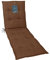 LILENO HOME Sonnenliege Auflage als [1er Set - Rollliege] in Braun - Gartenliegen Auflage perfekt für Strandliege - Polster Auflage für Gartenliege (190x60x6cm)