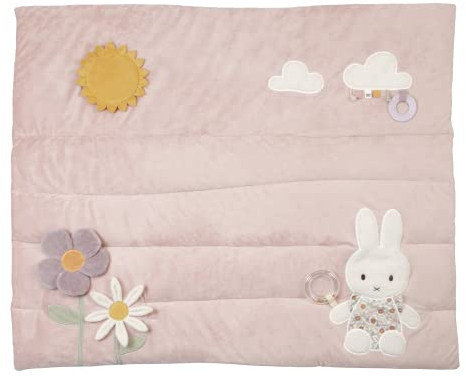 Little Dutch NIJN768 - Manta para parque infantil, diseño de flores pequeñas