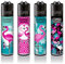 Clipper® Feuerzeug - Neue Motive 2023 + Crystal Balls (Flamingos)