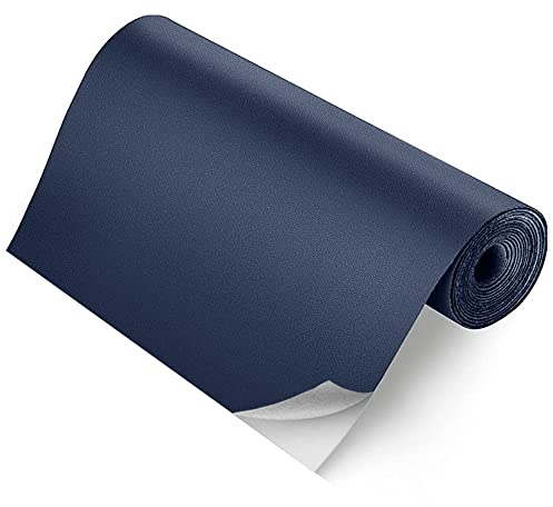 GELAISI Flicken für Daunenjacke aus Nylon 20x200cm, 1 Rolle Wasserdichte Selbstklebende Nylon Reparatur Tape Patch, Nylon Stoff Flicken Reparaturset für Kleidung Zelt Schlafsäcke(Dunkelblau)