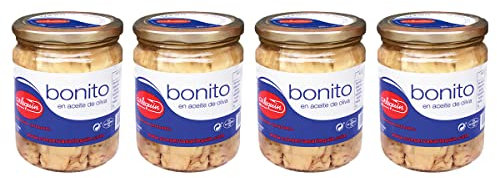 ARLEQUIN Bonito en Aceite de Oliva, Pack de 4 tarros 220 gr (880 grs)