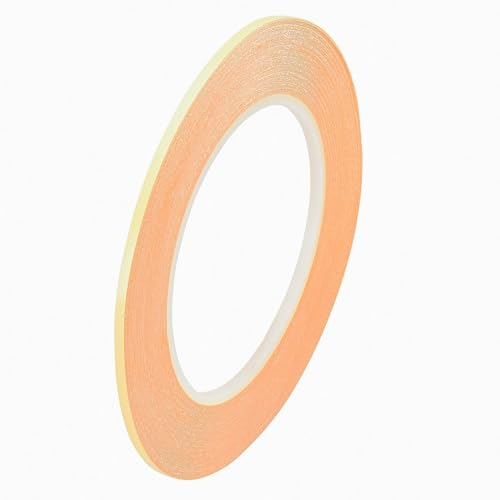 Vaessen Creative Nastro biadesivo di alta qualità, extra forte, 3 mm x 25 m, nastro adesivo trasparente, senza acidi, resistente al calore, per scrapbooking, decorazioni per biglietti e foto