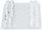 Schnapsglas-Schachspiel, Schnapsglas-Schachspiel, Trinkspiel-Set, Schachbrett mit Schnapsglas-Schachfiguren, 25 X 25 cm