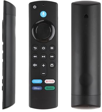 Telecomando Vocale L5B83G per Fire Smart TV, 3rd Gen Vocale Telecomando Sostitutivo per Fire 2nd/3rd Gen Smart TV, Telecomando per Fire Cube 1st Gen, 4k, Lite, 4K Max Smart TV