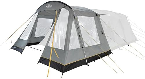 Hi-Gear Vanguard 6 Tent Porch, Waterproof, Easy to Pitch, Extension, Awning, Canopy, Extra Shelter from the Sun and Rain, Tent Accessories, 6000mm HH, Grey, One Size