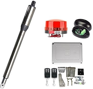 Einfahrtstor-Öffnungssystem, Automatischer 300 Kg Schwerer Einflügeliger Türöffner, Elektrischer Drehtoröffnermotor, DC-Einzellinearantrieb, Bediener-Zugangskontrollsystem Passt für vielseitige Anwend