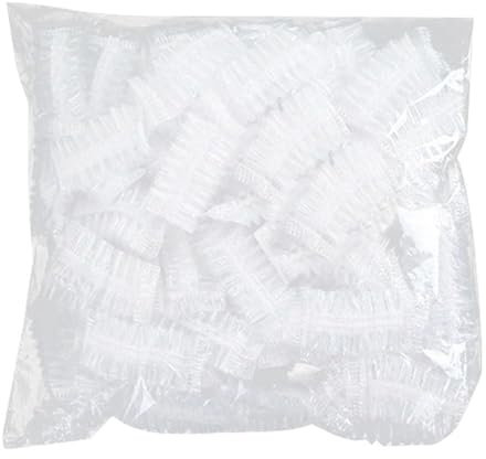 LATRAT 100PCS Cuffie Doccia Cuffie Doccia Monouso, Cuffie Capelli Cuffie,per hotel,Casa,Spa,Uso quotidiano