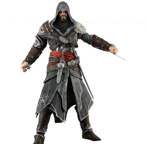 QIDWEN für Generation 3 Ezio Bruderschaft Ezio Cartoon Figur PVC Action Anime Modell Statue Sammlerstück Dekoration Geschenke