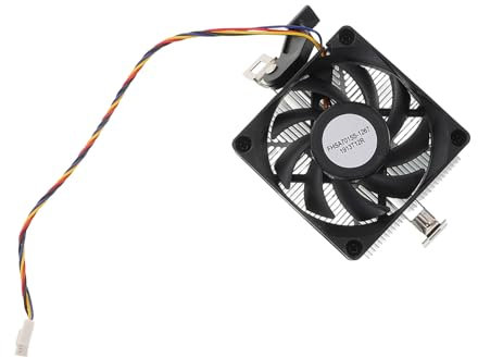 Cooling Fan Clip for CPU - Optimal Heat Management, Black, 7cm
