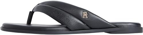 Tommy Hilfiger Damen Elevated Toe Post Lth Sandal Fw0fw09216Flache Sandalen