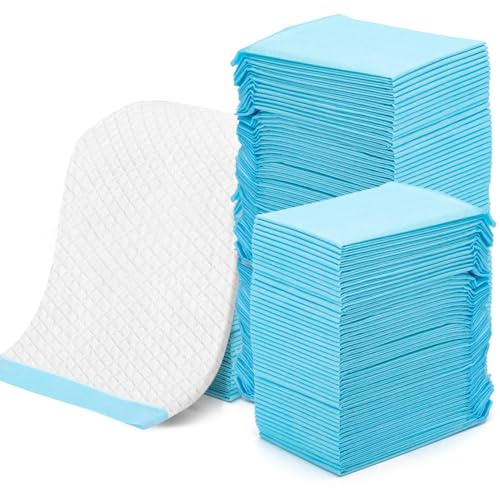 Nobleza Wickelunterlage Einweg Baby Wickelauflage 100 Stück Inkontinenzunterlagen Unterwegs 40x60cm Weich im Griff, Saugstark und Auslaufsicher für Wickeltische und Babybetten