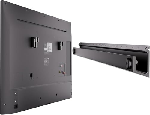 Aetubree TV-Wandhalterung ohne Bolzen für 32-75-Zoll-Flachbildfernseher, ultraschlanke TV-Wandhalterung für Trockenbauwände für Universalfernseher bis zu 68 kg, VESA 600 x 400 mm, keine Bolzen, kein B