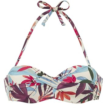 Lascana Damen Bügel-Bandeau-Bikini-Top