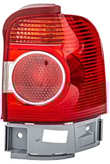 HELLA 2VA 964 957-021 Heckleuchte - Glühlampe - glasklar/rot - äusserer Teil - ECE/CCC - rechts
