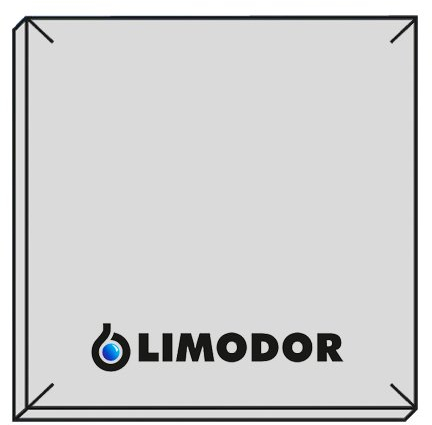 LIMODOR 1x Original - Filter - Filtereinsatz F/M - Badlüfter - Limot Compact 238x238mm - Ersatzfilter - Art.-Nr.: 00070