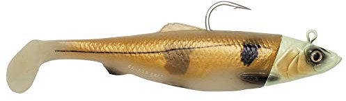 Savage Gear 4D Herring Big Shad - Gummifisch, Farbe:Glow Haddock, Länge/Gewicht:32cm / 560g