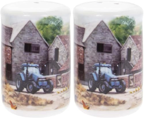 Farmyard Country Life Salt Pepper Shaker Home Kitchen Seasoning Condiment Set