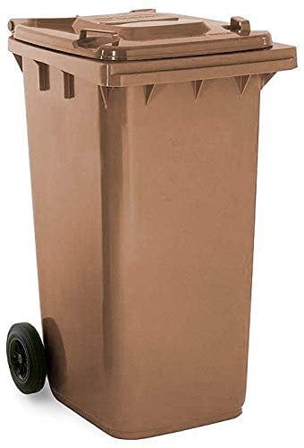Soho Commercial Wheelie Bin - 240 Litre (Brown)