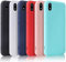 Pack de 6,Couleur Flexible Silicone Housse pour iPhone 6/ 6S Coque Silicone TPU Ultra Mince Silicone en Souple Housse Anti-Choc Anti-Rayures Protection Etui pour iPhone 6S/ 6