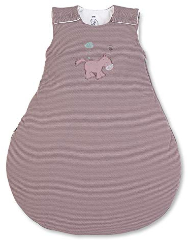 Sterntaler Baby-Schlafsack, Pony Pauline, Reißverschluss und Knöpfe, Größe: 50/56