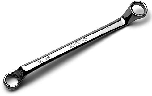 Capri Tools 15/16 x 1 in. 75-Degree Deep Offset Double Box End Wrench