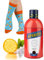 soxo Bevande Calzini Donna Cotone Idee Regalo Donna Compleanno Calze Amica Regali 35-40 Aperitif 1 Paia