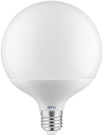 GTV LED Globelampe G120 E27 18,0W 1820lm 3000K Warmweiß 230V 360° Kugelform Globe Glühbirne