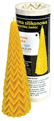 Kerzengießform Märchenhafter Weihnachtsbaum Silikonform Kerzen Bienenwachs