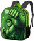 Marvel Hulk Fist-Mochila 3D Pequeña, Verde, 26 x 31 cm, Capacidad 8.5 L