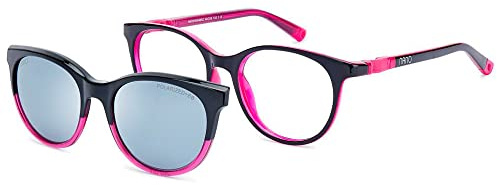 NANO CLIP Brille BICOLOR NEGRO/FRAMBUESA/52x17x139