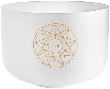 Meinl Sonic Energy - Cuenco tibetano de cristal de 30,5 cm F3 Note Solfeggio de alta pureza, para meditación, ASMR, terapia de sonido, yoga