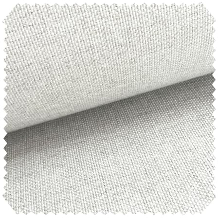 novely® SORAYA SUN CONTROL B04 UV++ - Sanitized® Olefin Outdoor-Stoff - Wetterfester Möbelstoff - Mélange Polsterstoff - Pflegeleichte Meterware 1 lfm | Farbe: 20 Weißgrau