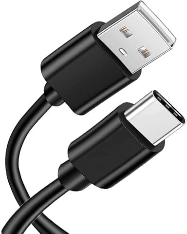 KP TECHNOLOGY Fast Charger Cable for Oppo A57 / Oppo A57s, [1m/3.3ft] USB Type C Charging Cable (BLACK)
