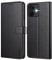 Ganbary Handyhülle für iPhone 12/12 Pro Hülle, Premium Leder Klapphülle [Kartenschlitzen] [Magnetverschluss] [Standfunktion] kompatibel mit iPhone 12/12 Pro Schutzhülle, Schwarz