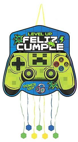 OH YEAH - Piñata de Cumpleaños Grande - Decoración Fiestas Infantiles Niño y Niña - Piñatas Grandes para Rellenar con Juguetes y chuches - FÁCIL DE RELLENAR