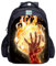 MATMO Fußball-Rucksack für Jungen, Fußball-Druck, cooles Fußball-Muster, Schultasche, Basketball-Rucksack 24-12, One_Size, Cartoon