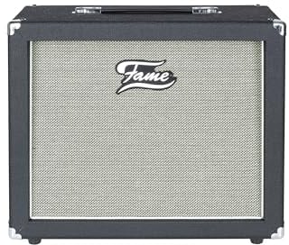 Fame GC-112 Vintage 30 Gitarrenbox, 12 Celestion Lautsprecher, 60W, 16 Ohm, Schwarz