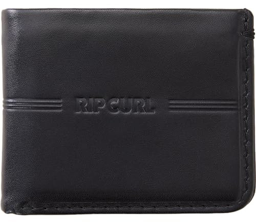 Rip Curl Herren Geldbörse Brand Stripe RFID 2 IN 1, Größe:OneSize, Farben:Black