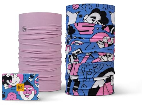 BUFF®| Schlauchschal Pack Regalo Männlich Weiblich Erwachsene Flexibel, UPF50-Schutz, leicht, dehnbar, recyceltes Material, Sport, Sommer, Einheitsgröße