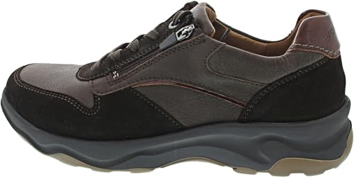 Waldläufer H-Max sportlicher Schnürer Braun