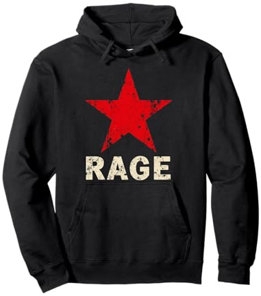 Rage Against The Music Vintage Machine Style Pullover Hoodie