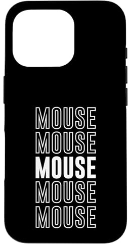 Mouse Case for iPhone 16 Pro