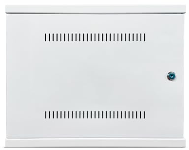 Heavy Duty Lockable Enclosure Box for Security Wiring, White
