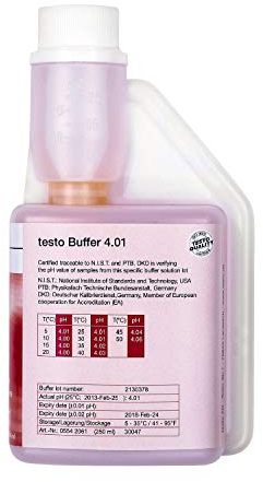 testo - 0554 2061 - pH Puffer 4,01 - Dosierflasche