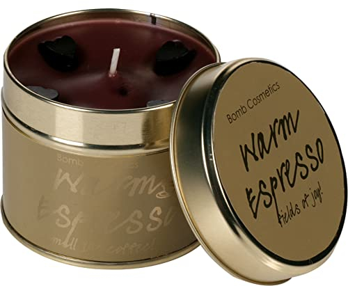 Bomb Cosmetics Blechkerze, Wachs, braun, l x 7.5cm w x 6.5cm h, 249