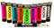 Moon Glow Pintura facial y corporal Intense Neon UV 12 ml (Paquete de 9)