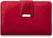 Portefeuille pratique pour femme, en cuir, rouge (Noir) - 169