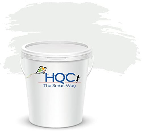 HQC Fence Paint and Garden Shed Paint | Garden Paints | Furniture Paint | Wood Paint | Outdoor Paint | Garden Fence | Quick-Drying Paint | Protection Paint 5L Light Grey