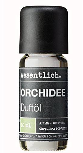 wesentlich. Duftöl Orchidee 10ml - feiner Duft für Diffuser und Lampe - als Raumduft oder zur Kerzenherstellung - pure Premium Öle aus Deutschland