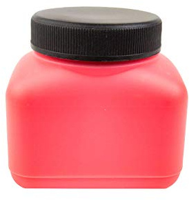 PSYWORK 250ml Schwarzlicht Dispersionsfarbe Neon Rot
